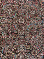 5x10 Worn Persian Rug / 5x10 Vintage Rug #3330ML