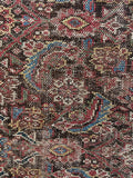 5x10 Vintage Persian Rug 