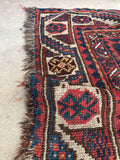 4'2 x 9'2 Antique Shiraz Rug #2275