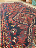 4'2 x 9'2 Antique Shiraz Rug #2275