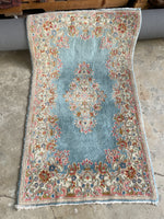 3x5 Vintage Persian French Blue Rug #3336ML