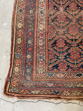 Worn Persian Rug / 5x9 Tribal Persian Rug #3234