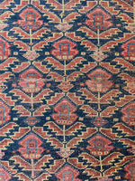Worn Persian Rug / 5x9 Tribal Persian Rug #3234