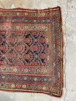 Worn Persian Rug / 5x9 Tribal Persian Rug #3234
