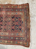 Worn Persian Rug / 5x9 Tribal Persian Rug #3234