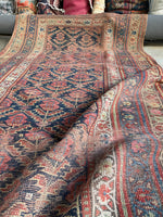 Worn Persian Rug / 5x9 Tribal Persian Rug #3234