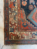 3'6 x 6'2 Antique Persian Bidjar Rug #3095