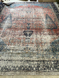 14x16 Antique Persian Rug #1269ML / 14x16 vintage Rug