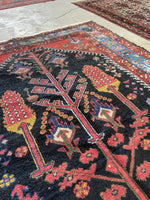 Antique Persian Rug / 3x5'2 Antique Tribal Persian #3106