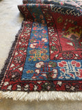 Small vintage Persian rug