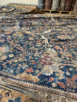 14x24 Mansion Sized Persian Rug / Antique Persian Sultanabad Mahal Rug #4181