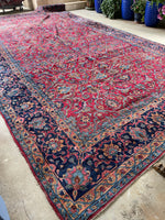 oversized Persian rug
