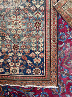 2'10 x 10'3 Skinny Persian Kurdish Runner #2975 / Skinny Vintage Runner