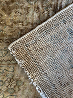 7x11 Antique Muted Persian Mahal Rug #4357ML