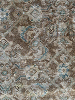 7x11 Antique Muted Persian Mahal Rug #4357ML