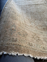 7x11 Antique Muted Persian Mahal Rug #4357ML