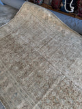 7x11 Antique Muted Persian Mahal Rug #4357ML