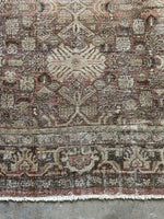 9x12 Worn Persian Rug #3368