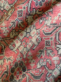 Square Vintage Rug / 11'8 x 12'8 Oushak Rug #3370