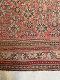 Square Vintage Rug / 11'8 x 12'8 Oushak Rug #3370