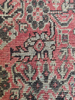 Square Vintage Rug / 11'8 x 12'8 Oushak Rug #3370