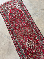 Skinny Narrow Vintage Runner / 2’4 x 9' Persian Runner #4187