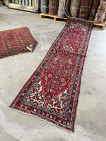 Skinny Narrow Vintage Runner / 2’4 x 9' Persian Runner #4187