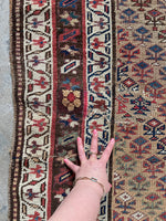 13 Foot Antique Persian Runner #2988