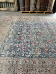 Large Muted Vintage Persian Rug / 9'8 x 12'4 Antique Persian Tabriz Rug #4190