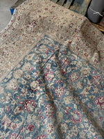 Large Muted Vintage Persian Rug / 9'8 x 12'4 Antique Persian Tabriz Rug #4190