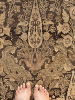9x12 Large Neutral Persian Rug #TBD