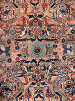 9’1 x 11’8 Love Worn Antique Mahal rug #2979ML