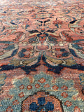 9’1 x 11’8 Love Worn Antique Mahal rug #2979ML
