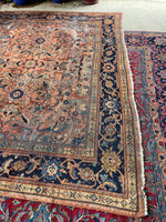 9’1 x 11’8 Love Worn Antique Mahal rug #2979ML
