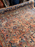 9’1 x 11’8 Love Worn Antique Mahal rug #2979ML