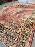 5x8 Pinky Peach Super Soft Persian Wool Rug #3385