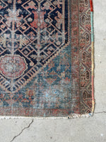 3'2 x 4'2 Antique Love Worn Scatter Rug #2982ML