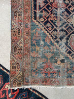 3'2 x 4'2 Antique Love Worn Scatter Rug #2982ML