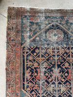 3'2 x 4'2 Antique Love Worn Scatter Rug #2982ML
