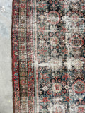 3'6 x 12'8 Worn Mina Khani Design Persian Runner #2980