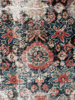 3'6 x 12'8 Worn Mina Khani Design Persian Runner #2980