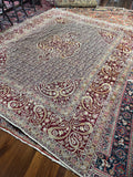 8x10 Paisley Design Vintage Rug / 8’3 x 9’10 Antique Lavender Ground Agra Rug #2480
