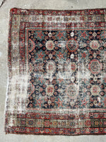 3'6 x 12'8 Worn Mina Khani Design Persian Runner #2980