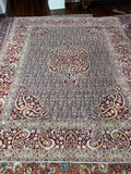 8x10 Paisley Design Vintage Rug / 8’3 x 9’10 Antique Lavender Ground Agra Rug #2480