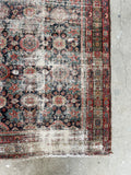 3'6 x 12'8 Worn Mina Khani Design Persian Runner #2980