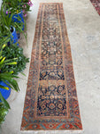 3x14 Antique Worn Persian Runner #2981ML