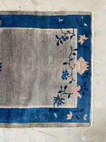 Antique Peking Chinese Rug / 3x5'7 Peking Rug #3114