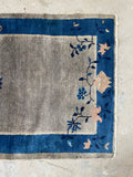 Antique Peking Chinese Rug / 3x5'7 Peking Rug #3114
