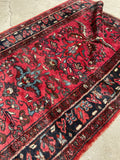 3'7 x 6'8 Antique Fluffy Lilihan Persian #2992ML