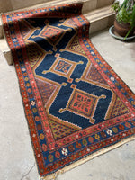 4x7 Antique Persian Rug #2993ML